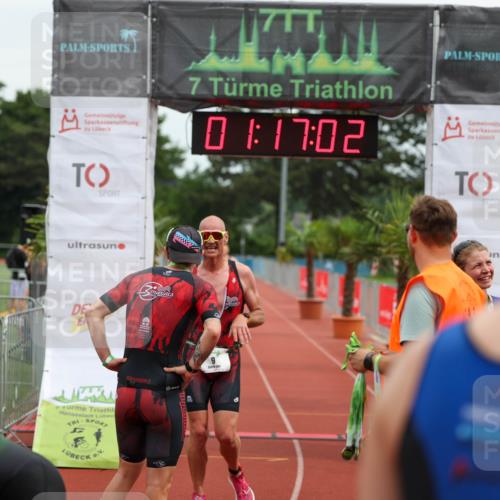 15.06.2025 - 7 Türme Triathlon Michael Strokosch http://msf.ph/oto/7929618 15.06.2025 10:17:03 Ziel 7, 9 meine-sportfotos.de