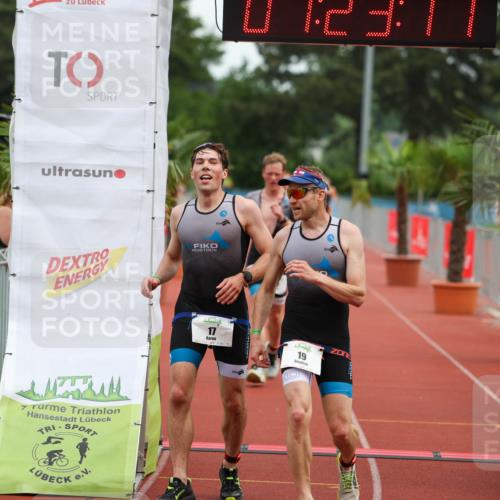 15.06.2025 - 7 Türme Triathlon Michael Strokosch http://msf.ph/oto/7929708 15.06.2025 10:23:18 Ziel 17, 18, 19 meine-sportfotos.de