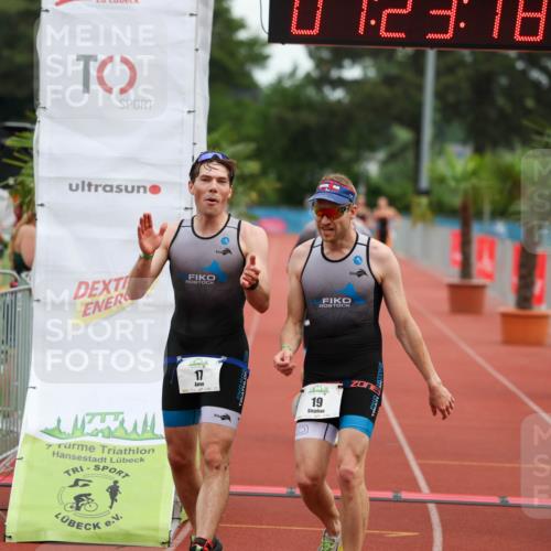 15.06.2025 - 7 Türme Triathlon Michael Strokosch http://msf.ph/oto/7929710 15.06.2025 10:23:18 Ziel 17, 18, 19 meine-sportfotos.de