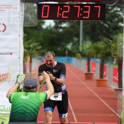 15.06.2025 - 7 Türme Triathlon Michael Strokosch http://msf.ph/oto/7929844 15.06.2025 10:27:37 Ziel 156 meine-sportfotos.de