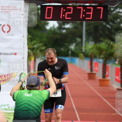 15.06.2025 - 7 Türme Triathlon Michael Strokosch http://msf.ph/oto/7929845 15.06.2025 10:27:38 Ziel 156 meine-sportfotos.de