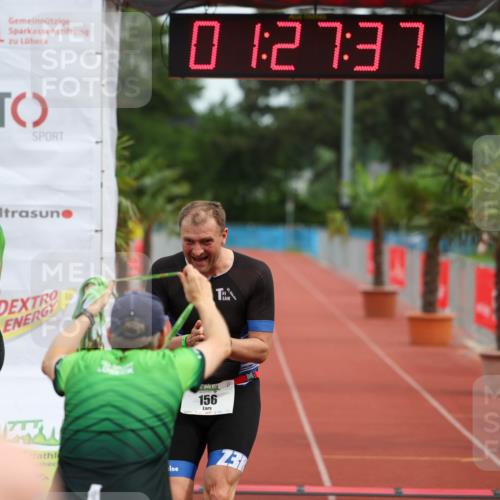 15.06.2025 - 7 Türme Triathlon Michael Strokosch http://msf.ph/oto/7929846 15.06.2025 10:27:38 Ziel 156 meine-sportfotos.de