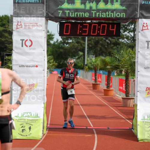 15.06.2025 - 7 Türme Triathlon Michael Strokosch http://msf.ph/oto/7929879 15.06.2025 10:30:04 Ziel 80 meine-sportfotos.de