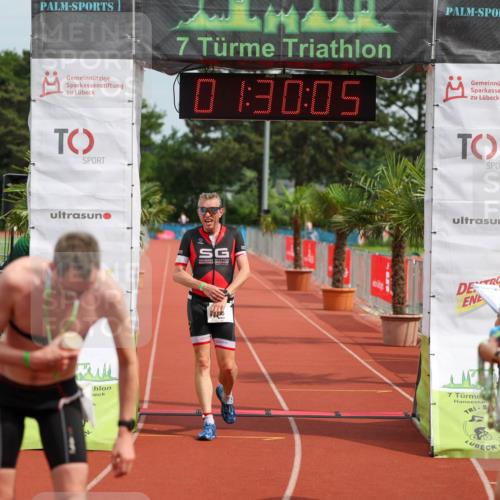 15.06.2025 - 7 Türme Triathlon Michael Strokosch http://msf.ph/oto/7929881 15.06.2025 10:30:05 Ziel 80 meine-sportfotos.de
