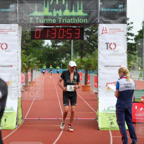 15.06.2025 - 7 Türme Triathlon Michael Strokosch http://msf.ph/oto/7929908 15.06.2025 10:30:54 Ziel 23 meine-sportfotos.de