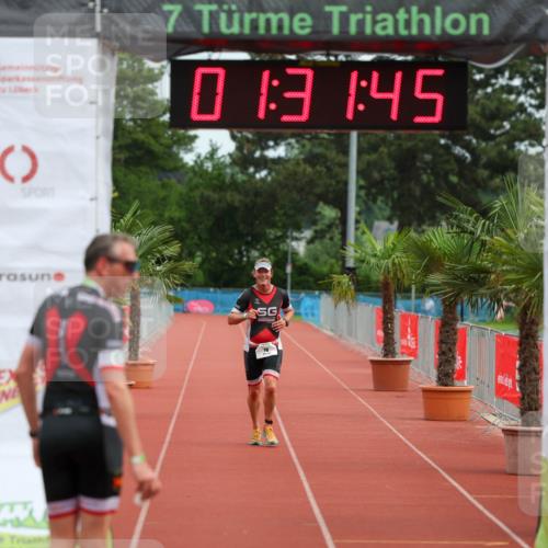 15.06.2025 - 7 Türme Triathlon Michael Strokosch http://msf.ph/oto/7929935 15.06.2025 10:31:45 Ziel 78 meine-sportfotos.de
