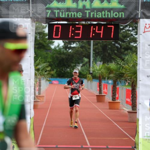 15.06.2025 - 7 Türme Triathlon Michael Strokosch http://msf.ph/oto/7929940 15.06.2025 10:31:47 Ziel 78 meine-sportfotos.de