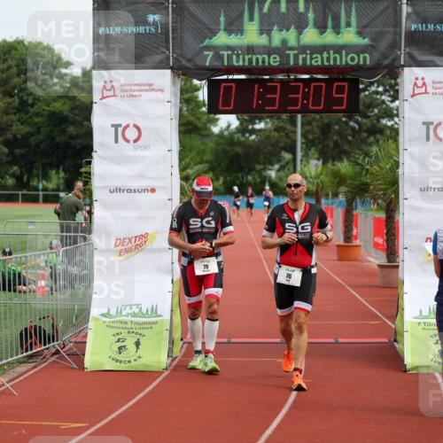 15.06.2025 - 7 Türme Triathlon Michael Strokosch http://msf.ph/oto/7929955 15.06.2025 10:33:10 Ziel 76, 79 meine-sportfotos.de