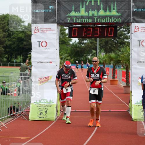 15.06.2025 - 7 Türme Triathlon Michael Strokosch http://msf.ph/oto/7929956 15.06.2025 10:33:10 Ziel 76, 79 meine-sportfotos.de