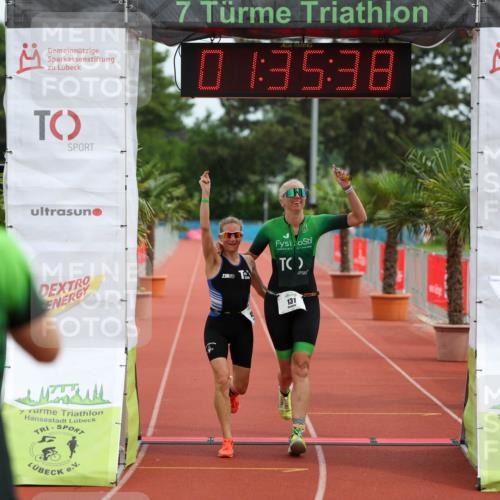 15.06.2025 - 7 Türme Triathlon Michael Strokosch http://msf.ph/oto/7930034 15.06.2025 10:35:39 Ziel 131, 153 meine-sportfotos.de