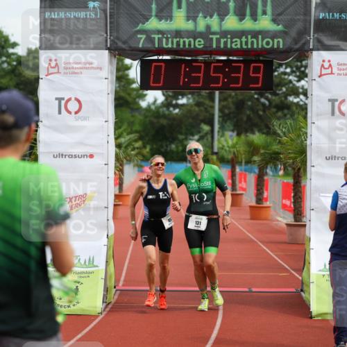 15.06.2025 - 7 Türme Triathlon Michael Strokosch http://msf.ph/oto/7930036 15.06.2025 10:35:40 Ziel 131, 153 meine-sportfotos.de
