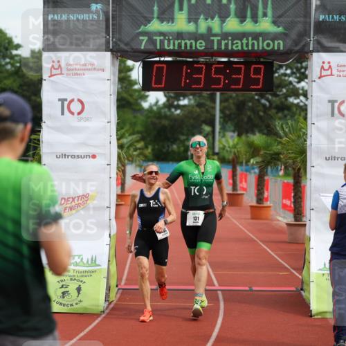 15.06.2025 - 7 Türme Triathlon Michael Strokosch http://msf.ph/oto/7930037 15.06.2025 10:35:40 Ziel 131, 153 meine-sportfotos.de