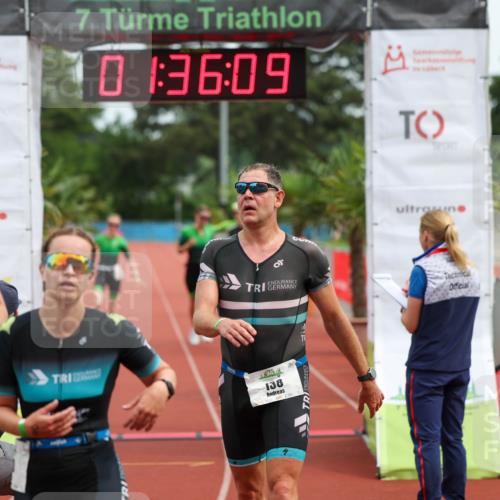 15.06.2025 - 7 Türme Triathlon Michael Strokosch http://msf.ph/oto/7930063 15.06.2025 10:36:10 Ziel 126, 127, 128, 137, 138, 140 meine-sportfotos.de