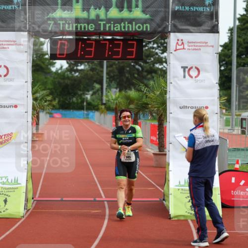 15.06.2025 - 7 Türme Triathlon Michael Strokosch http://msf.ph/oto/7930083 15.06.2025 10:37:34 Ziel 145 meine-sportfotos.de