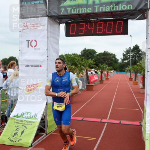15.06.2025 - 7 Türme Triathlon Michael Strokosch http://msf.ph/oto/7968881 15.06.2025 13:48:00 Ziel 1171, 1182 meine-sportfotos.de