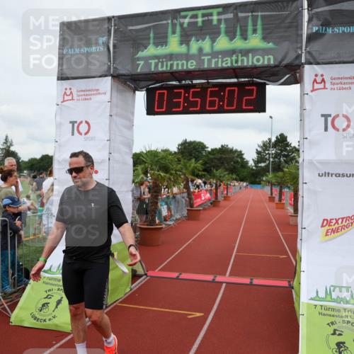 15.06.2025 - 7 Türme Triathlon Michael Strokosch http://msf.ph/oto/7970430 15.06.2025 13:56:01 Ziel 760, 1064, 1070, 1175 meine-sportfotos.de