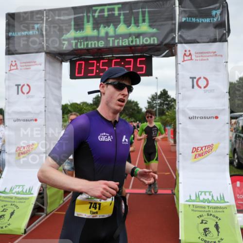 15.06.2025 - 7 Türme Triathlon Michael Strokosch http://msf.ph/oto/7970590 15.06.2025 13:56:35 Ziel 410, 741, 896, 1025 meine-sportfotos.de