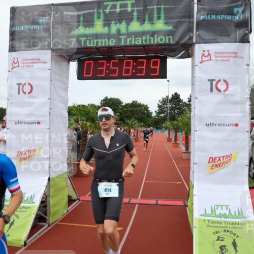15.06.2025 - 7 Türme Triathlon Michael Strokosch http://msf.ph/oto/7971325 15.06.2025 13:58:39 Ziel 414, 763 meine-sportfotos.de