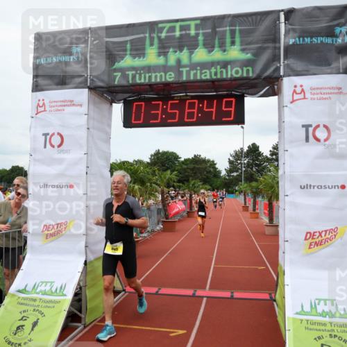 15.06.2025 - 7 Türme Triathlon Michael Strokosch http://msf.ph/oto/7971390 15.06.2025 13:58:48 Ziel 763, 805, 1111 meine-sportfotos.de