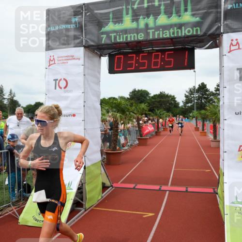15.06.2025 - 7 Türme Triathlon Michael Strokosch http://msf.ph/oto/7971414 15.06.2025 13:58:51 Ziel 191, 805, 1111 meine-sportfotos.de