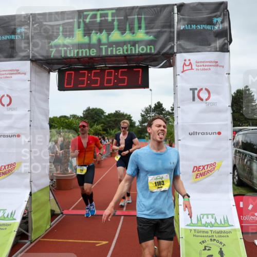 15.06.2025 - 7 Türme Triathlon Michael Strokosch http://msf.ph/oto/7971451 15.06.2025 13:58:57 Ziel 191, 738, 1103, 1111, 1198 meine-sportfotos.de