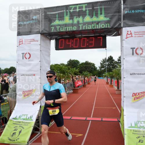 15.06.2025 - 7 Türme Triathlon Michael Strokosch http://msf.ph/oto/7972166 15.06.2025 14:00:37 Ziel 986, 1132, 1143 meine-sportfotos.de