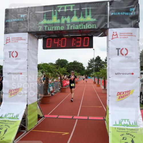 15.06.2025 - 7 Türme Triathlon Michael Strokosch http://msf.ph/oto/7972341 15.06.2025 14:01:29 Ziel 395, 840 meine-sportfotos.de