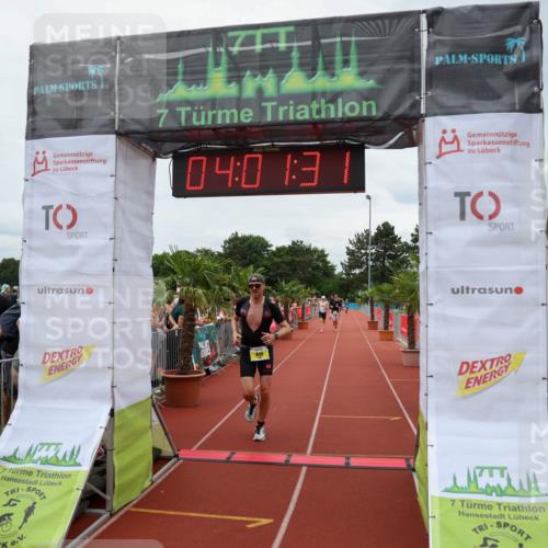 15.06.2025 - 7 Türme Triathlon Michael Strokosch http://msf.ph/oto/7972352 15.06.2025 14:01:30 Ziel 395, 840 meine-sportfotos.de