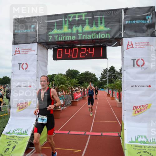 15.06.2025 - 7 Türme Triathlon Michael Strokosch http://msf.ph/oto/7972822 15.06.2025 14:02:40 Ziel 371, 504, 793 meine-sportfotos.de