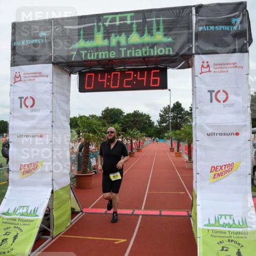 15.06.2025 - 7 Türme Triathlon Michael Strokosch http://msf.ph/oto/7972871 15.06.2025 14:02:45 Ziel 371, 504, 793, 1023 meine-sportfotos.de
