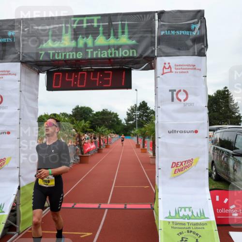 15.06.2025 - 7 Türme Triathlon Michael Strokosch http://msf.ph/oto/7973419 15.06.2025 14:04:31 Ziel 605, 988, 1169 meine-sportfotos.de