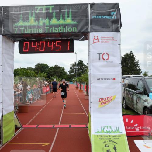 15.06.2025 - 7 Türme Triathlon Michael Strokosch http://msf.ph/oto/7973479 15.06.2025 14:04:51 Ziel 630, 837 meine-sportfotos.de