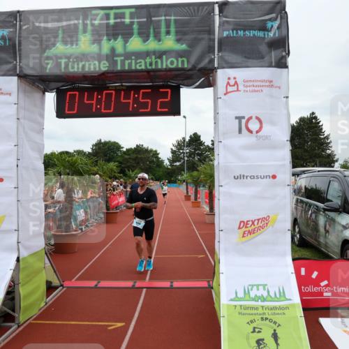 15.06.2025 - 7 Türme Triathlon Michael Strokosch http://msf.ph/oto/7973490 15.06.2025 14:04:52 Ziel 630, 837 meine-sportfotos.de
