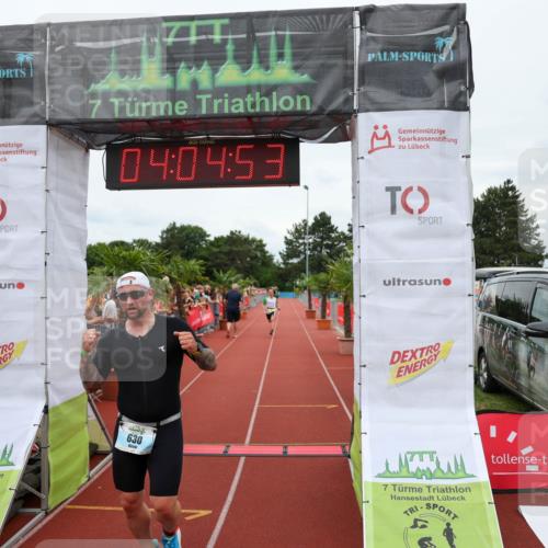 15.06.2025 - 7 Türme Triathlon Michael Strokosch http://msf.ph/oto/7973507 15.06.2025 14:04:53 Ziel 630, 837 meine-sportfotos.de
