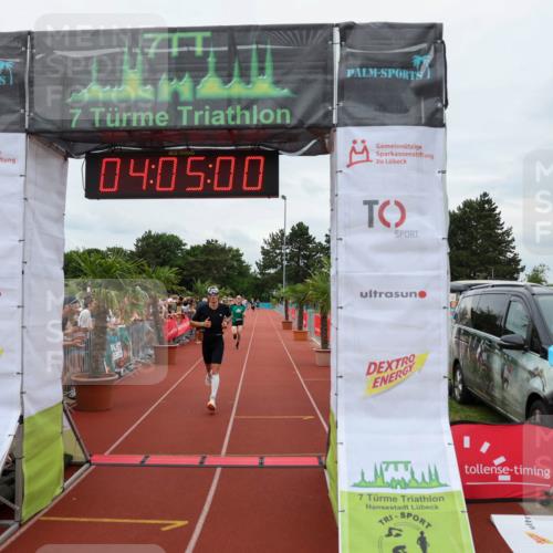 15.06.2025 - 7 Türme Triathlon Michael Strokosch http://msf.ph/oto/7973523 15.06.2025 14:05:00 Ziel 439, 630, 837, 1024 meine-sportfotos.de