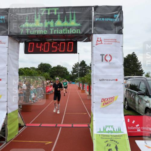 15.06.2025 - 7 Türme Triathlon Michael Strokosch http://msf.ph/oto/7973527 15.06.2025 14:05:00 Ziel 439, 630, 837, 1024 meine-sportfotos.de