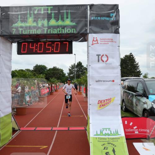 15.06.2025 - 7 Türme Triathlon Michael Strokosch http://msf.ph/oto/7973596 15.06.2025 14:05:07 Ziel 439, 465, 1024 meine-sportfotos.de