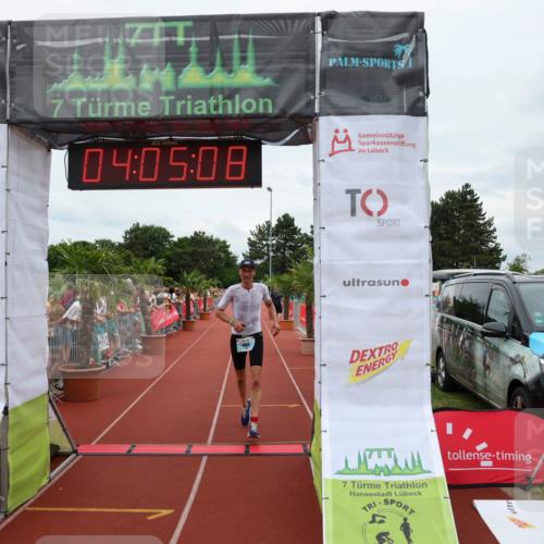15.06.2025 - 7 Türme Triathlon Michael Strokosch http://msf.ph/oto/7973605 15.06.2025 14:05:07 Ziel 439, 465, 1024 meine-sportfotos.de