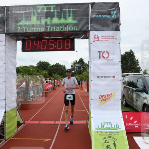 15.06.2025 - 7 Türme Triathlon Michael Strokosch http://msf.ph/oto/7973610 15.06.2025 14:05:08 Ziel 439, 465, 1024 meine-sportfotos.de