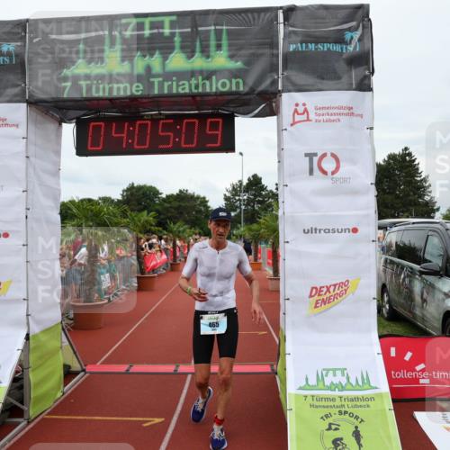 15.06.2025 - 7 Türme Triathlon Michael Strokosch http://msf.ph/oto/7973620 15.06.2025 14:05:08 Ziel 439, 465, 1024 meine-sportfotos.de