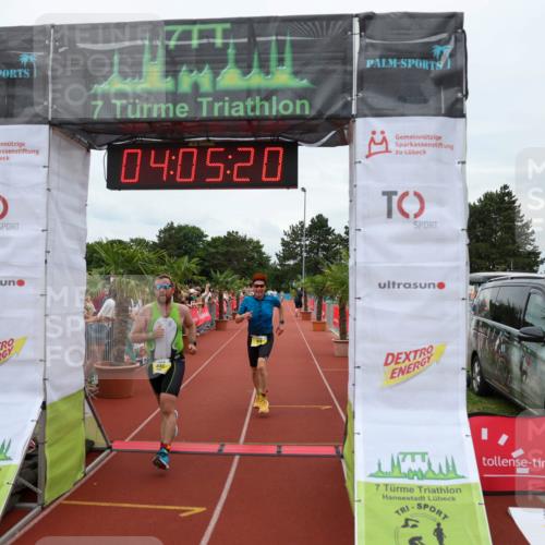 15.06.2025 - 7 Türme Triathlon Michael Strokosch http://msf.ph/oto/7973696 15.06.2025 14:05:19 Ziel 846, 974, 1097 meine-sportfotos.de