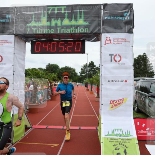 15.06.2025 - 7 Türme Triathlon Michael Strokosch http://msf.ph/oto/7973705 15.06.2025 14:05:20 Ziel 846, 974, 1097 meine-sportfotos.de