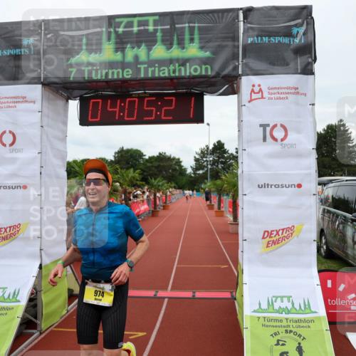 15.06.2025 - 7 Türme Triathlon Michael Strokosch http://msf.ph/oto/7973715 15.06.2025 14:05:21 Ziel 846, 974, 1097 meine-sportfotos.de