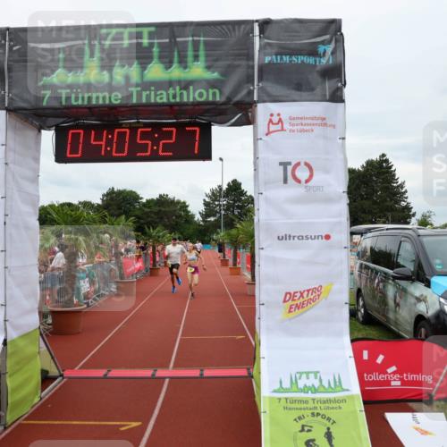 15.06.2025 - 7 Türme Triathlon Michael Strokosch http://msf.ph/oto/7973732 15.06.2025 14:05:27 Ziel 757, 846, 974, 1144 meine-sportfotos.de