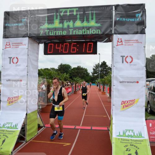 15.06.2025 - 7 Türme Triathlon Michael Strokosch http://msf.ph/oto/7974029 15.06.2025 14:06:10 Ziel 743, 1044, 1136 meine-sportfotos.de