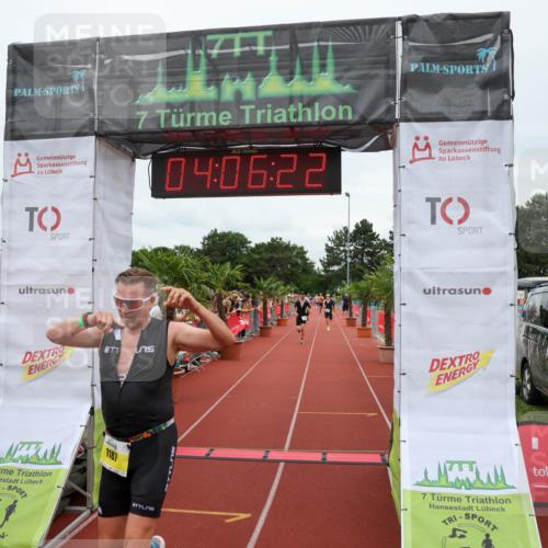 15.06.2025 - 7 Türme Triathlon Michael Strokosch http://msf.ph/oto/7974087 15.06.2025 14:06:22 Ziel 196, 370, 989, 1187 meine-sportfotos.de