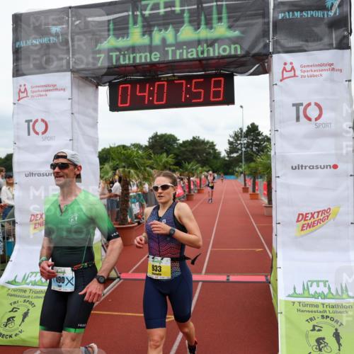 15.06.2025 - 7 Türme Triathlon Michael Strokosch http://msf.ph/oto/7974689 15.06.2025 14:07:58 Ziel 490, 565, 853, 933 meine-sportfotos.de