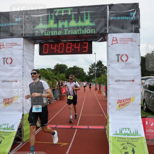 15.06.2025 - 7 Türme Triathlon Michael Strokosch http://msf.ph/oto/7974947 15.06.2025 14:08:42 Ziel 325, 375, 895 meine-sportfotos.de