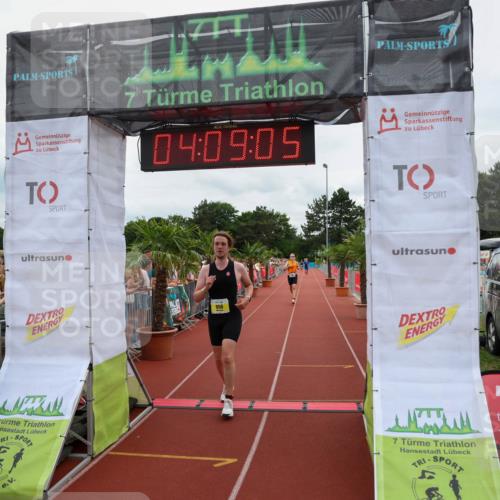 15.06.2025 - 7 Türme Triathlon Michael Strokosch http://msf.ph/oto/7975143 15.06.2025 14:09:05 Ziel 655, 717, 860, 953, 956 meine-sportfotos.de