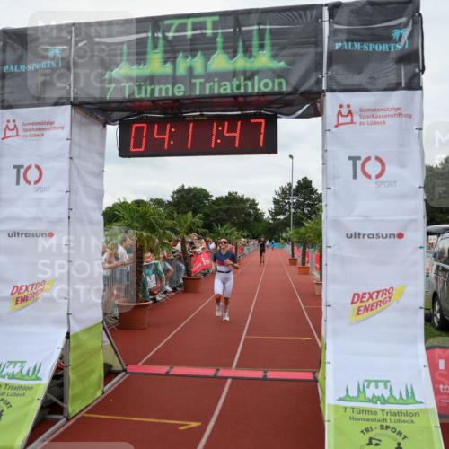 15.06.2025 - 7 Türme Triathlon Michael Strokosch http://msf.ph/oto/7980081 15.06.2025 14:11:47 Ziel 443, 543, 732 meine-sportfotos.de